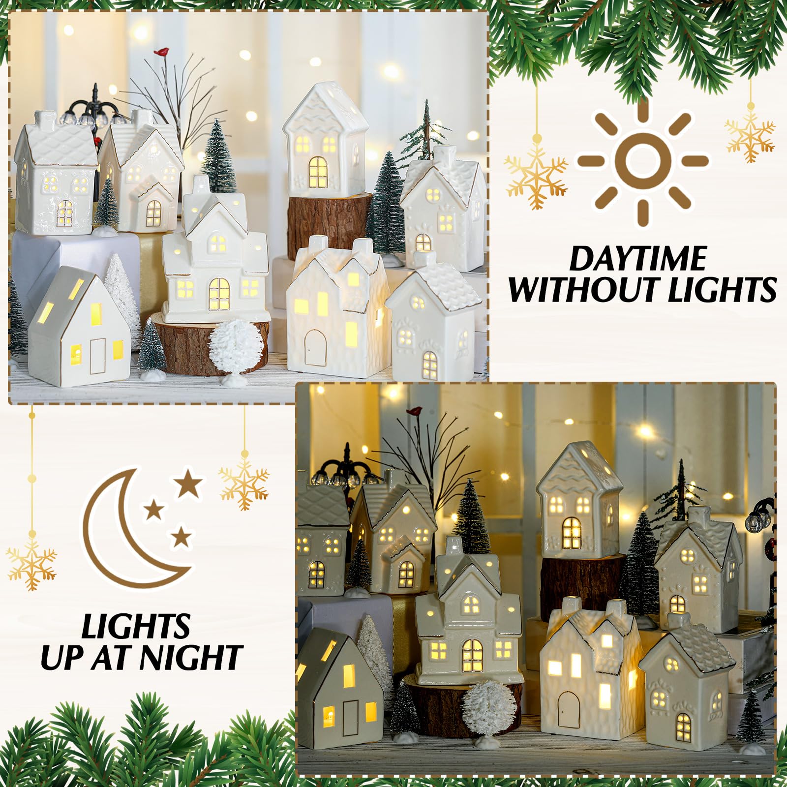 Wesiti lampadaires en plastique solide ajoutant charme et structure