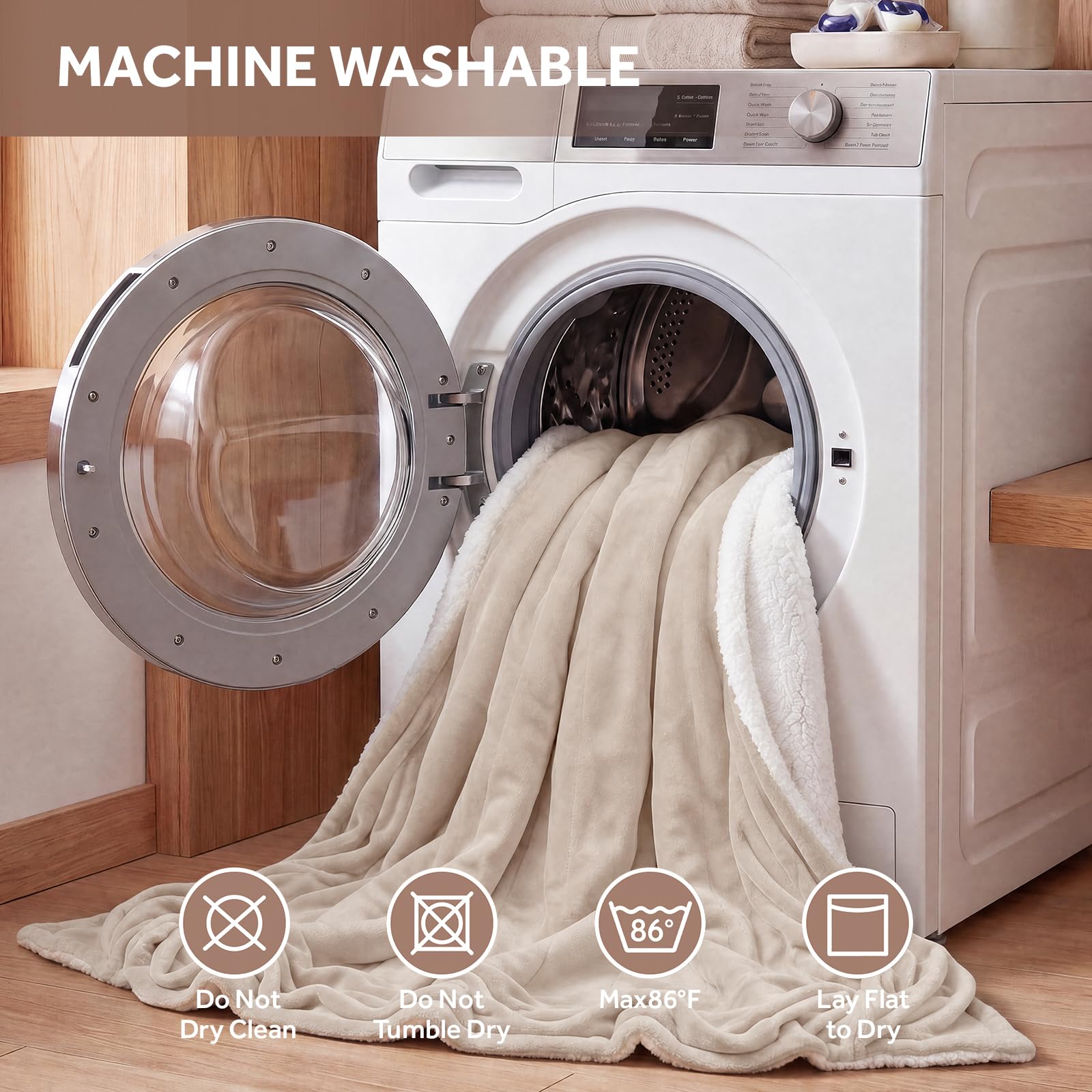 Couverture Westinghouse utilisée sur canapé, chaleur polyvalente pour salon