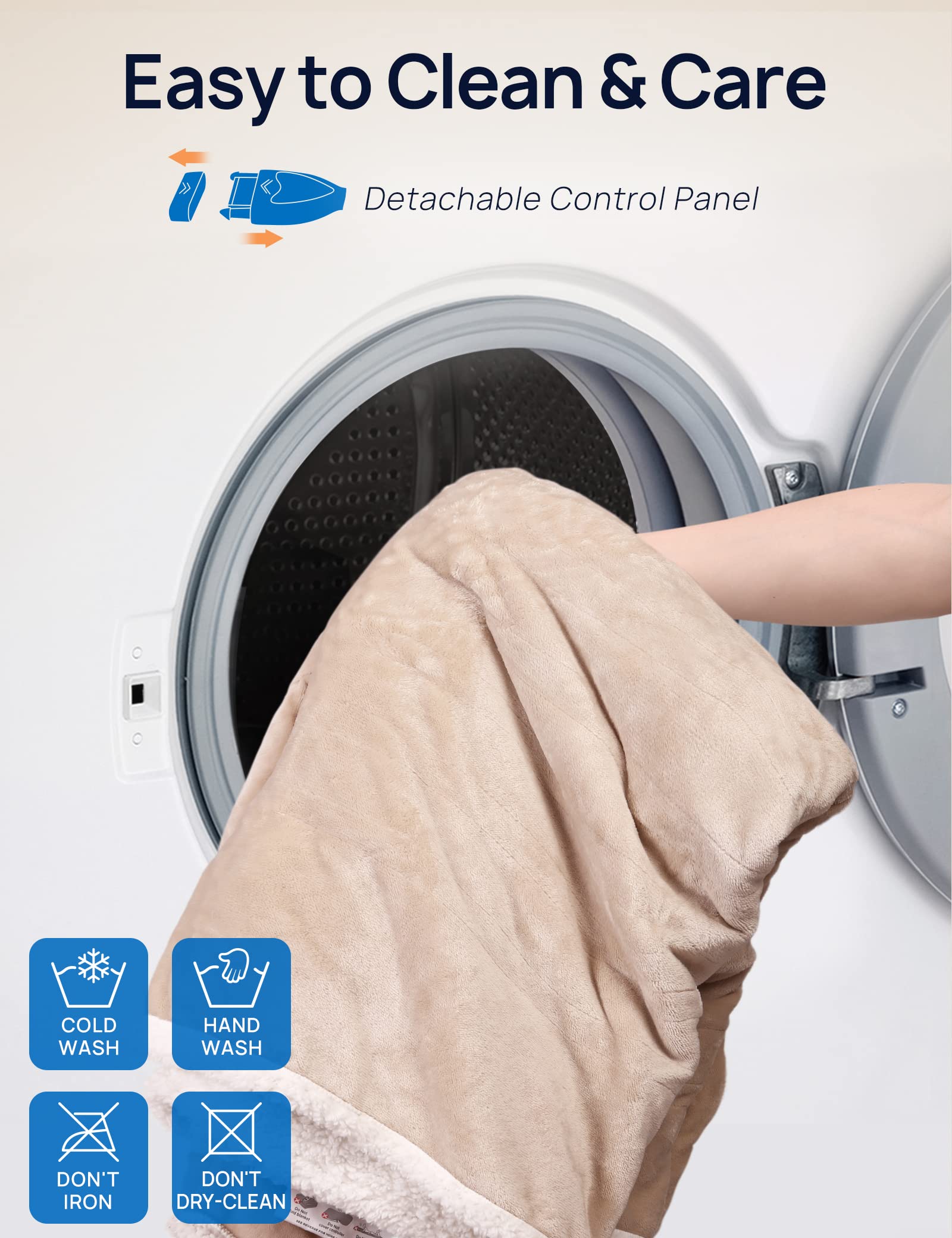 Westinghouse couverture en usage sur canapé pour détente immédiate