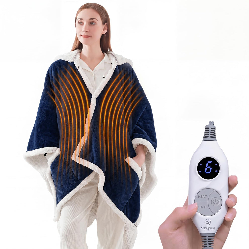 Westinghouse poncho face avant montrant coupe et couverture polyvalente