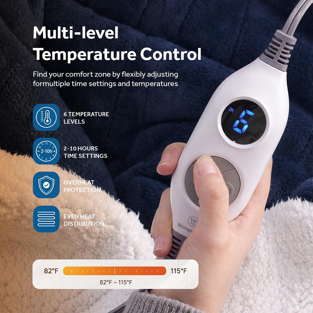 Westinghouse texture flanelle douce pour confort et toucher agréable