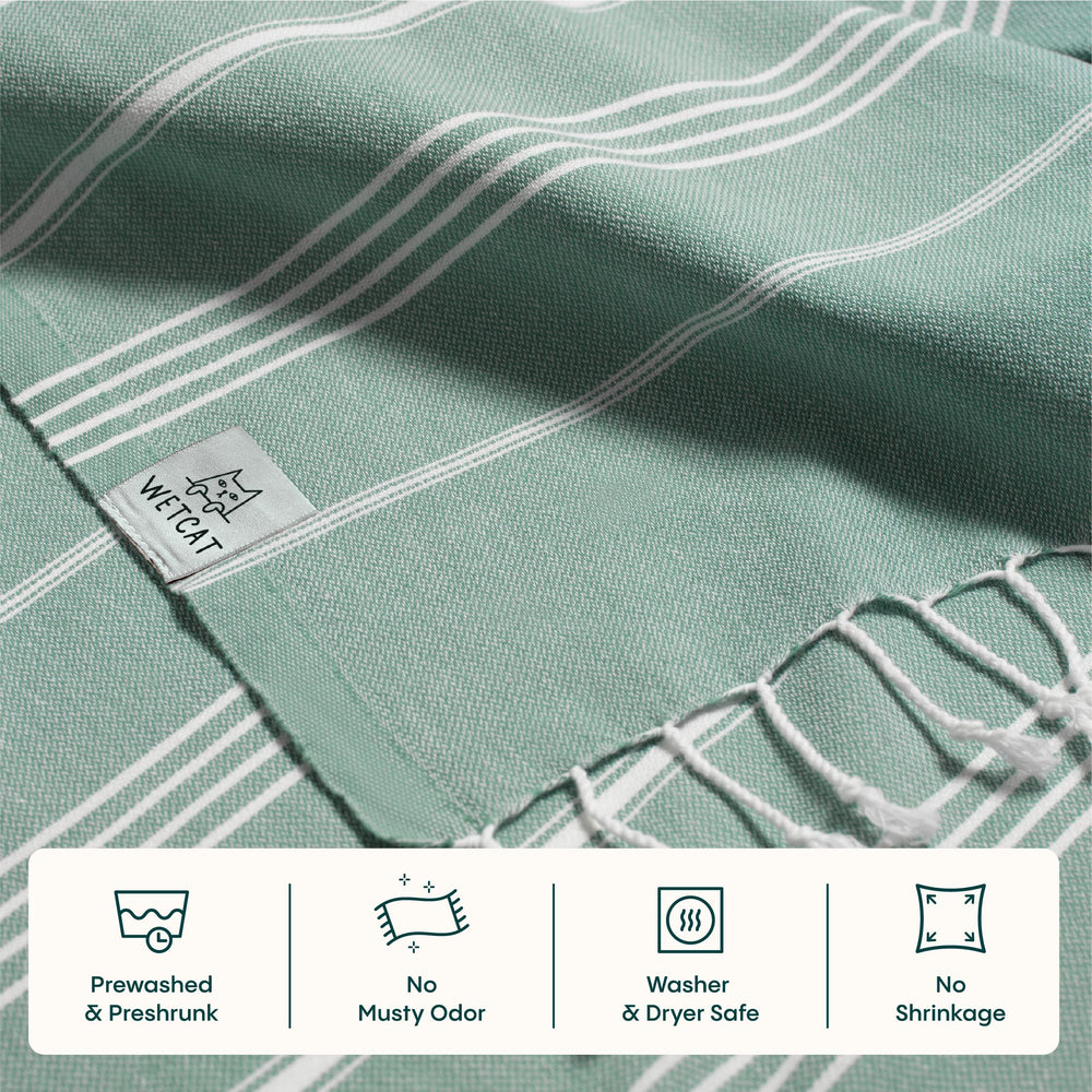 WETCAT serviette pliée dans une valise, gain de place pour voyage