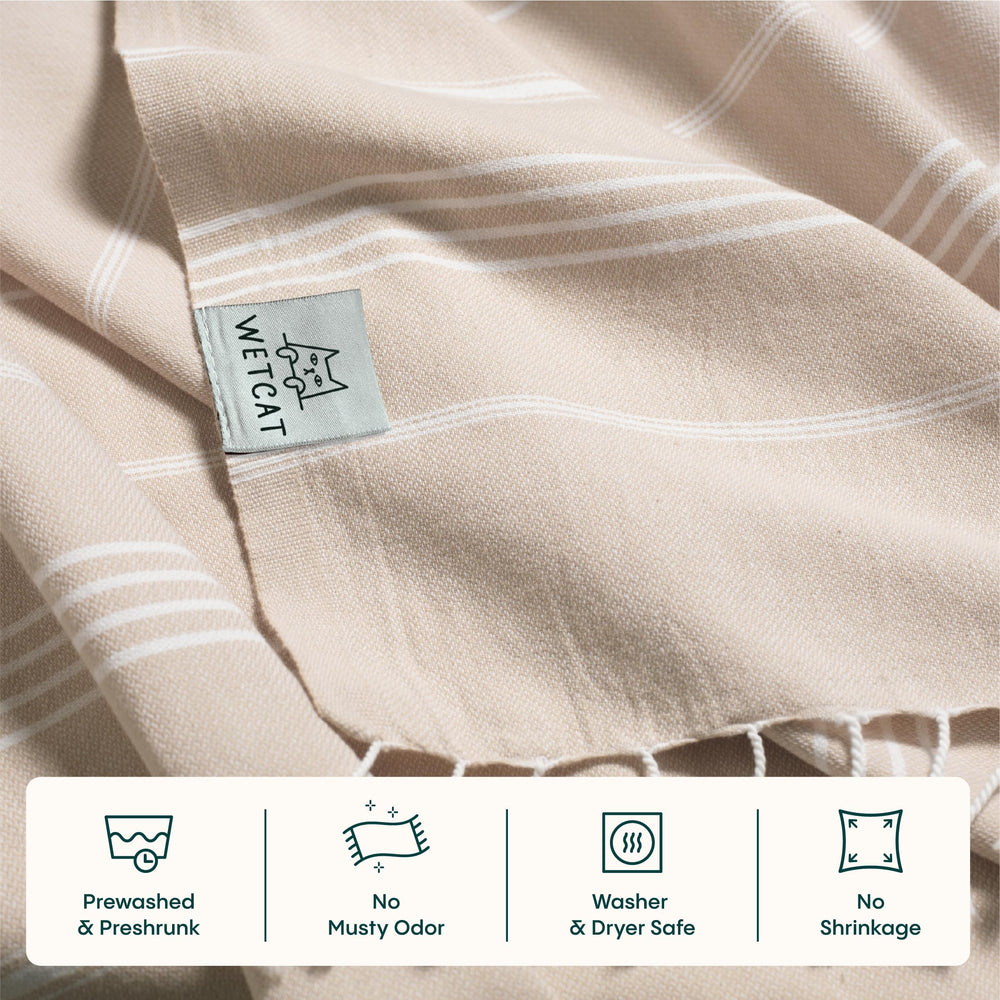 WETCAT serviette compacte dans valise, facilité de rangement