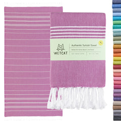 WETCAT serviette face visible pour plage, grande taille et confort