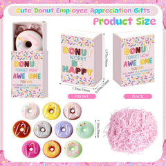 Wettarn donut gros plan texture TRP montrant douceur et élasticité