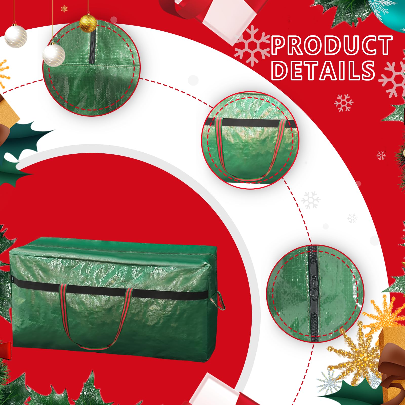 WFK usage : sac contenant sapin plié facilitant rangement et gain de place