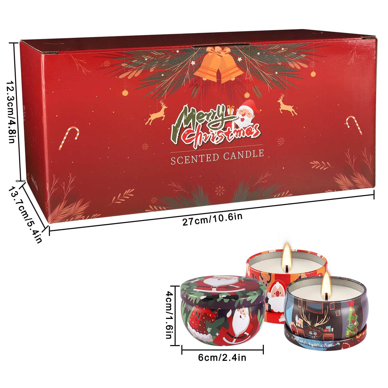 Wfmolcand bougie allumée près d'une cheminée, crée une atmosphère chaleureuse