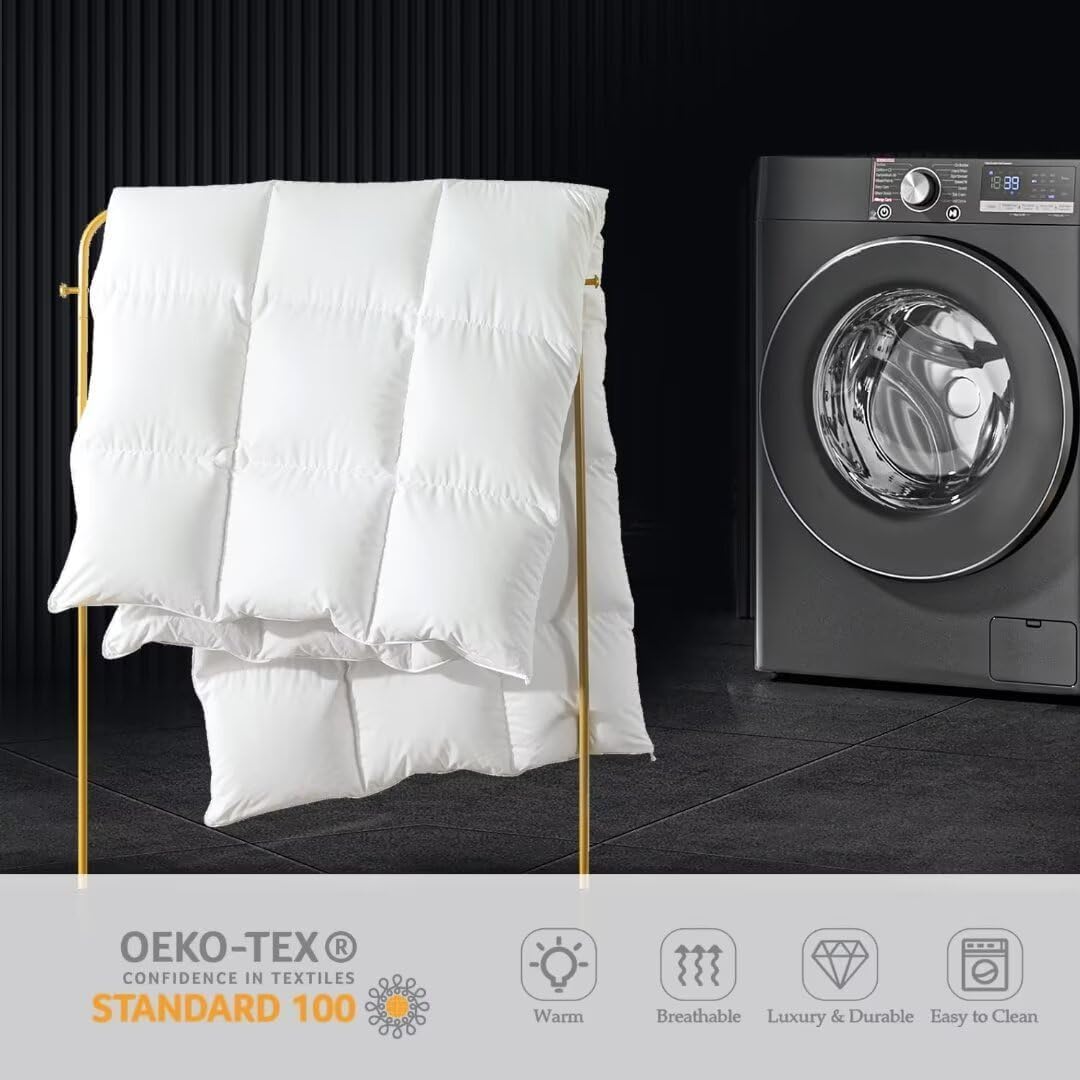 WhatsBedding couette installée sur lit démontrant confort quotidien