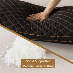 WhatsBedding coussin en usage sur un lit pour soutien latéral