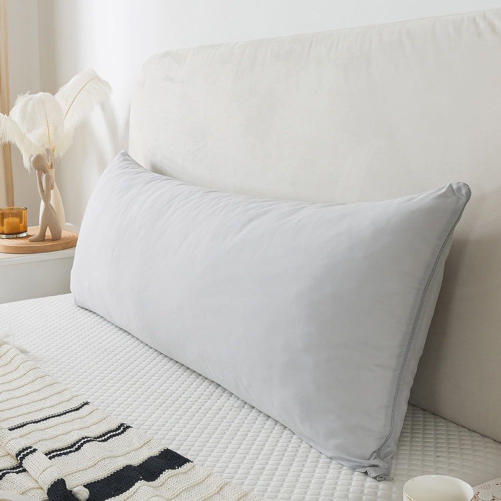 WhatsBedding coussin en usage sur lit pour soutien corporel pratique