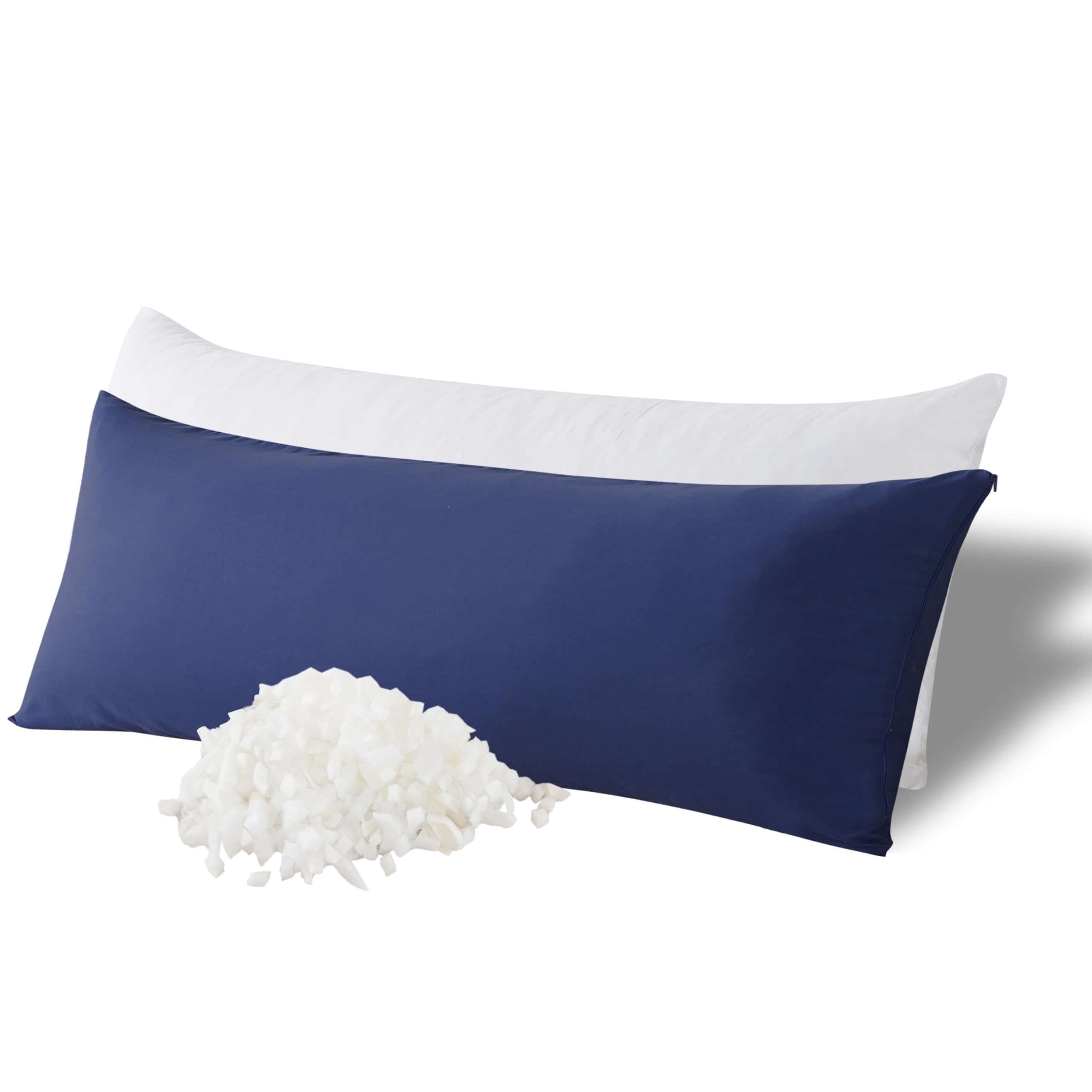 WhatsBedding face avant de l'oreiller long avec maintien ergonomique
