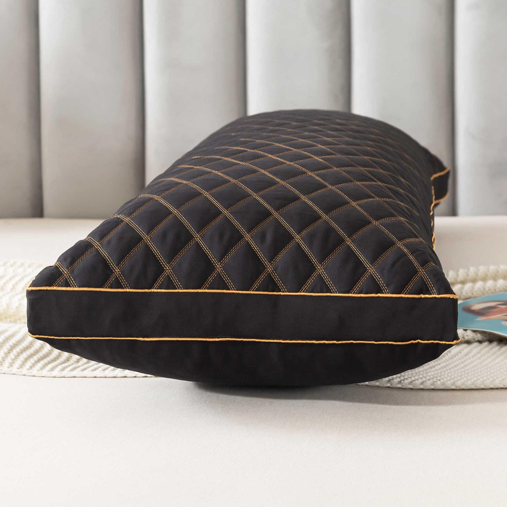 WhatsBedding gros plan de la housse matelassée pour toucher doux