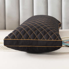 WhatsBedding gros plan de la housse matelassée pour toucher doux