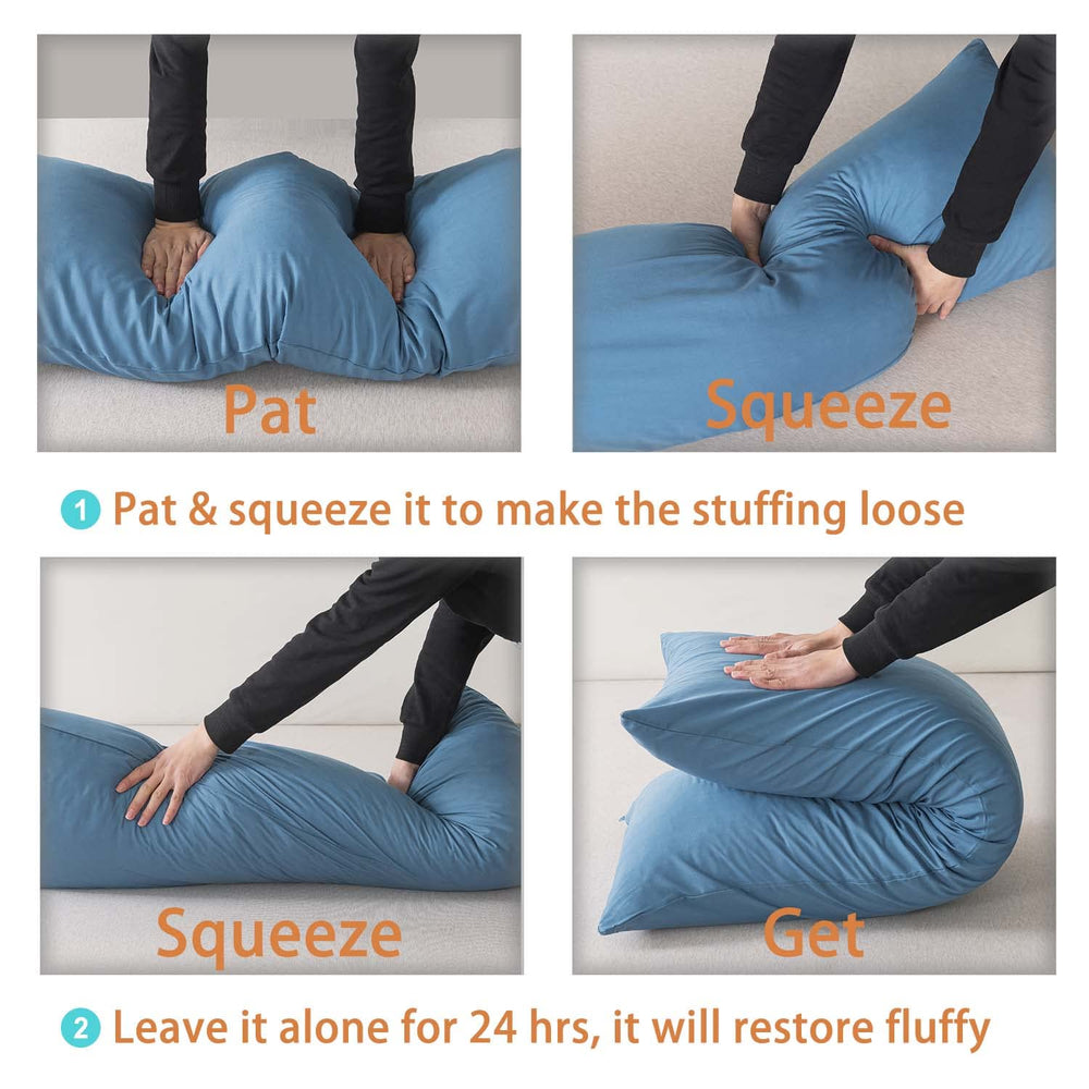 WhatsBedding housse avec fermeture éclair facilement détachable et lavable