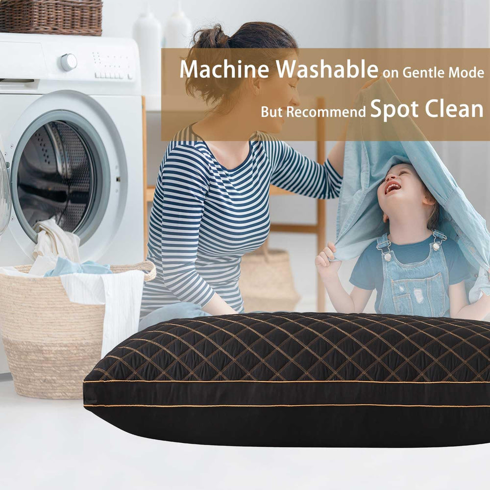 WhatsBedding coussin aéré après déballage pour restauration du gonflant