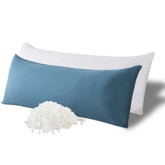WhatsBedding oreiller corps avant montrant la forme allongée et le confort