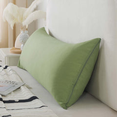 WhatsBedding oreiller en usage sur lit offrant soutien corporel