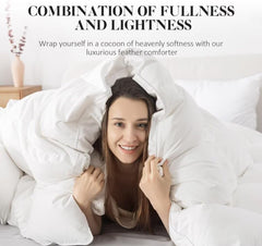 WhatsBedding texture de la housse down‑proof respirante et douce