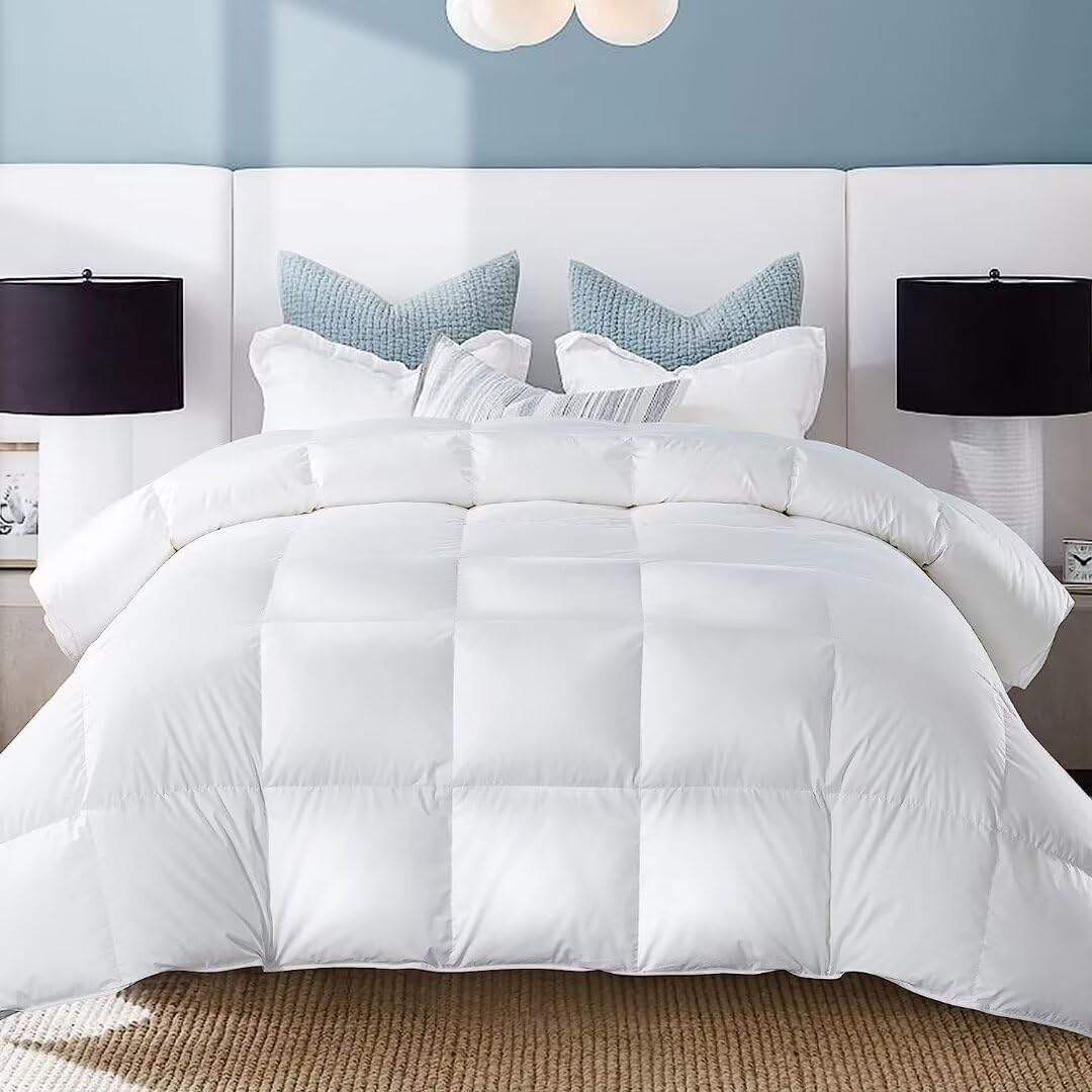 WhatsBedding gros plan tissu coton 100% respirant, douceur visible