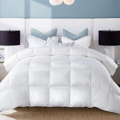 WhatsBedding gros plan tissu coton 100% respirant, douceur visible
