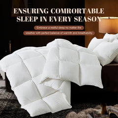 WhatsBedding gros plan tissu coton, respirant et douceur visible