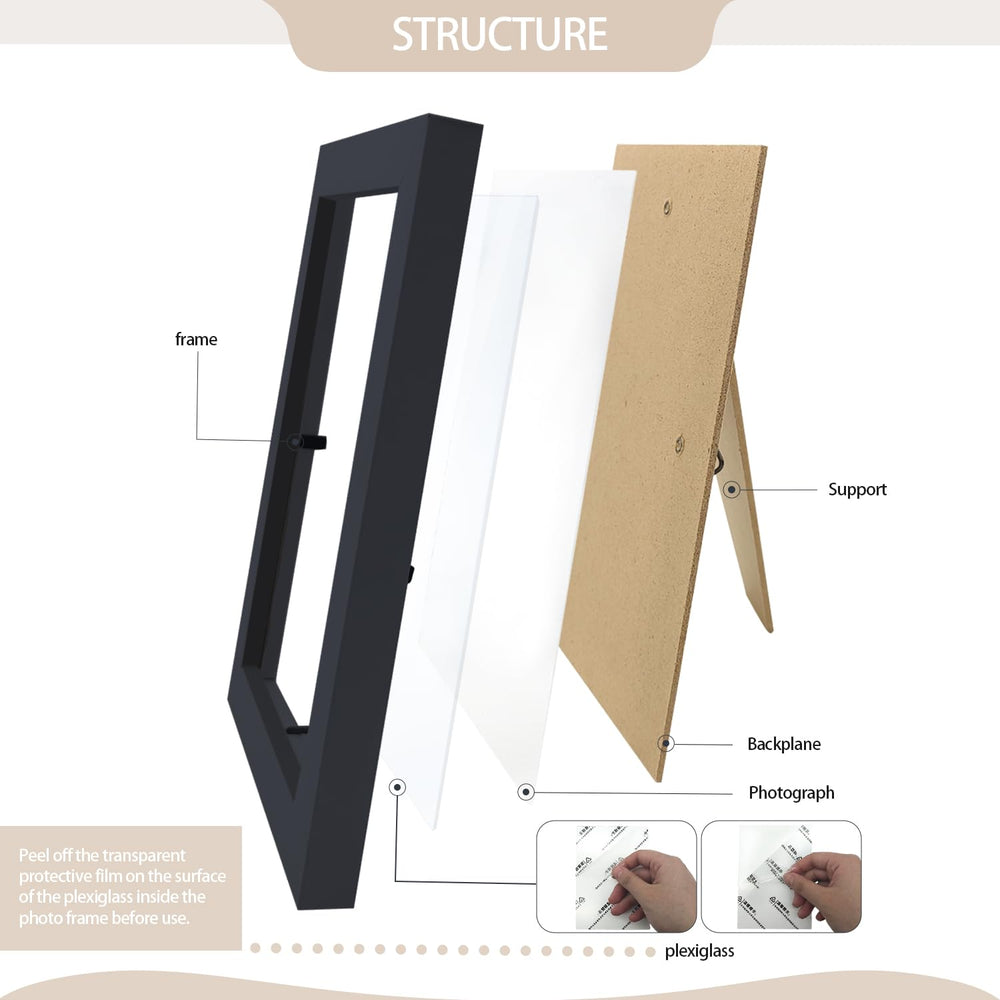 WHEATHUSK plexiglas avec pellicule à retirer pour protection