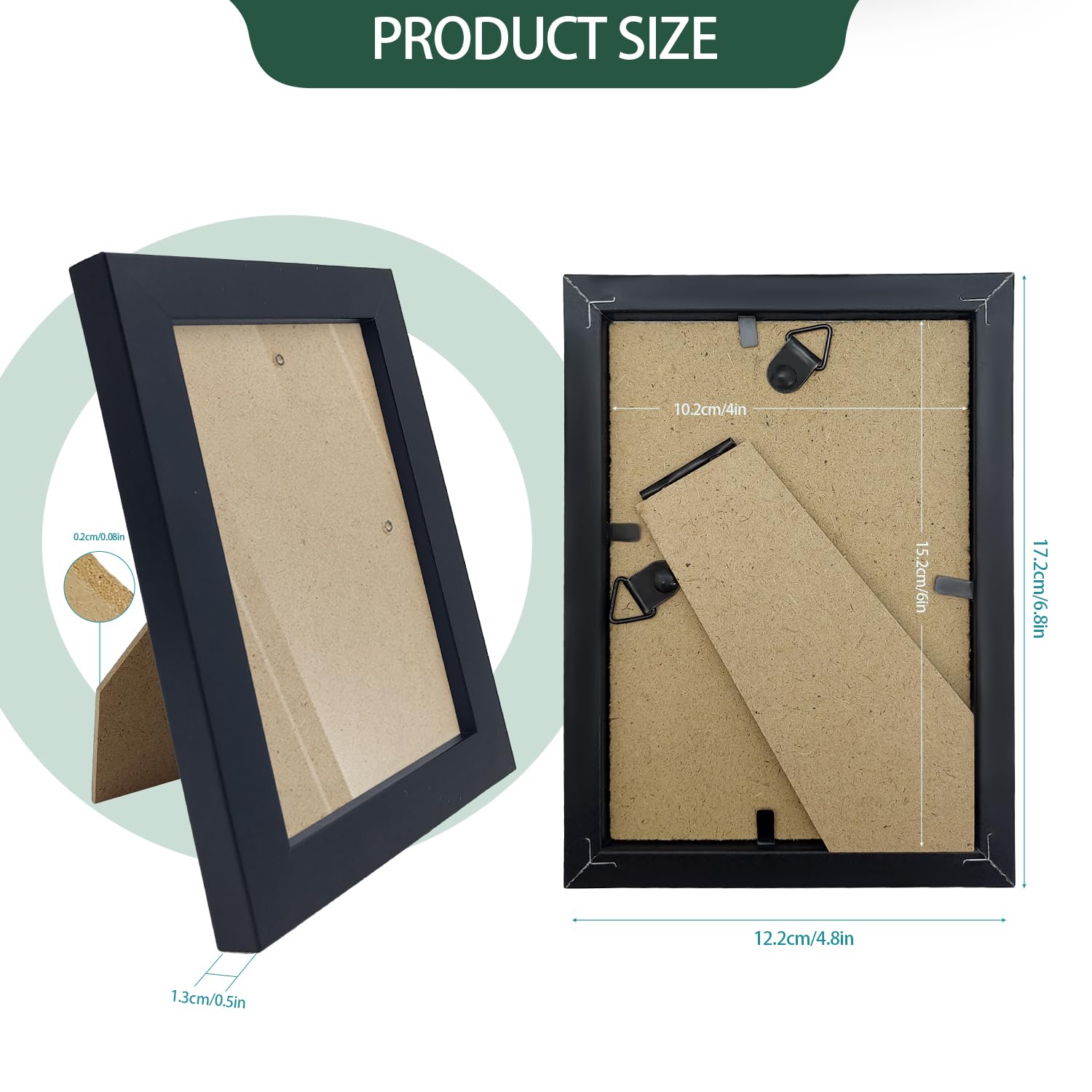 WHEATHUSK gros plan angle montrant la finition MDF durable