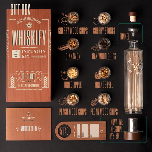 Whiskify carafe et verres élégants pour servir et impressionner