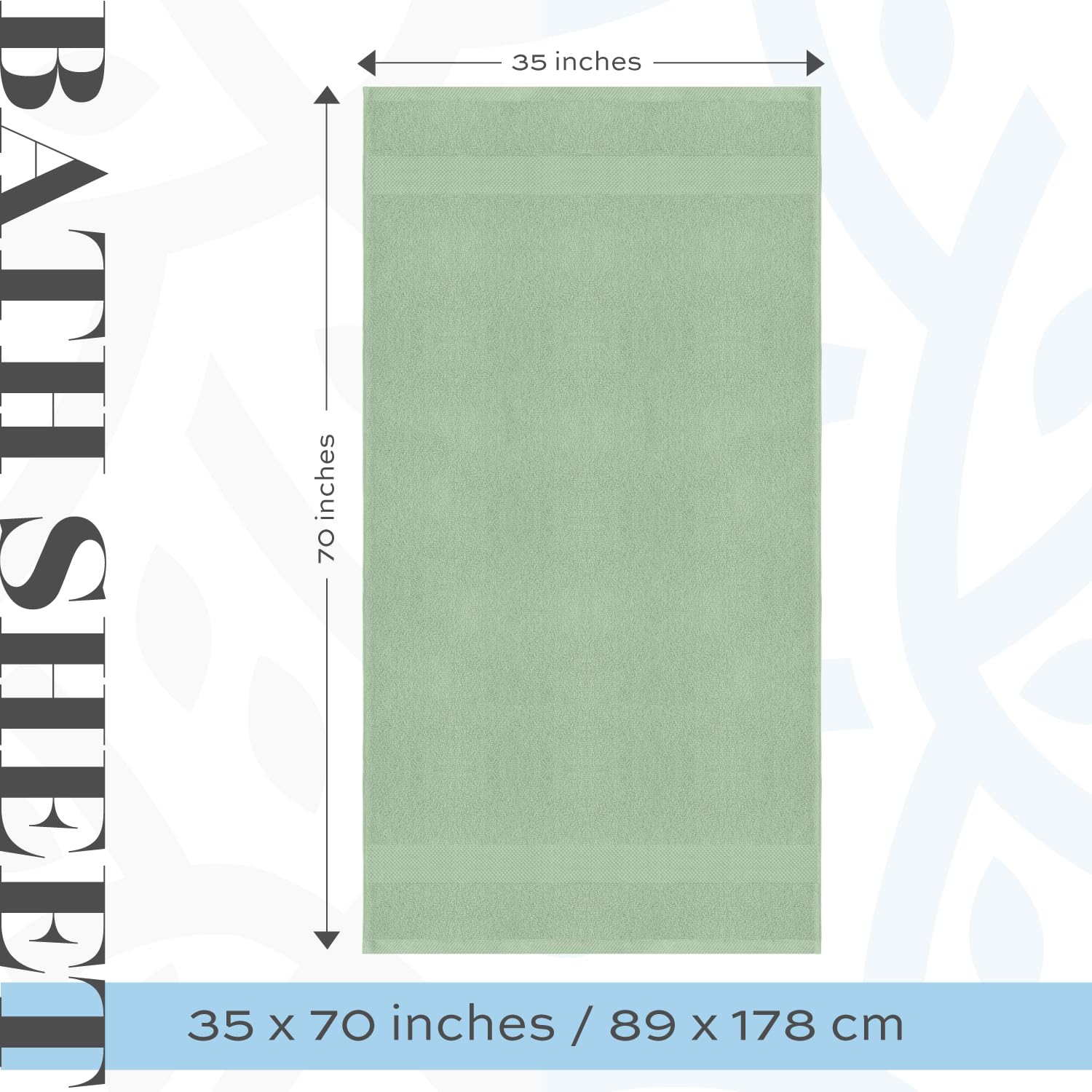 White Classic comparaison taille avec silhouette montrant grand format