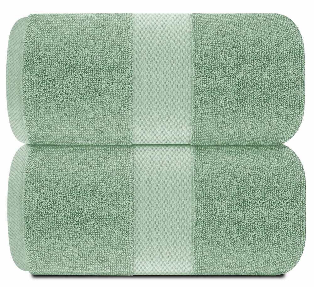 White Classic gros plan matière montrant la douceur et densité 650GSM