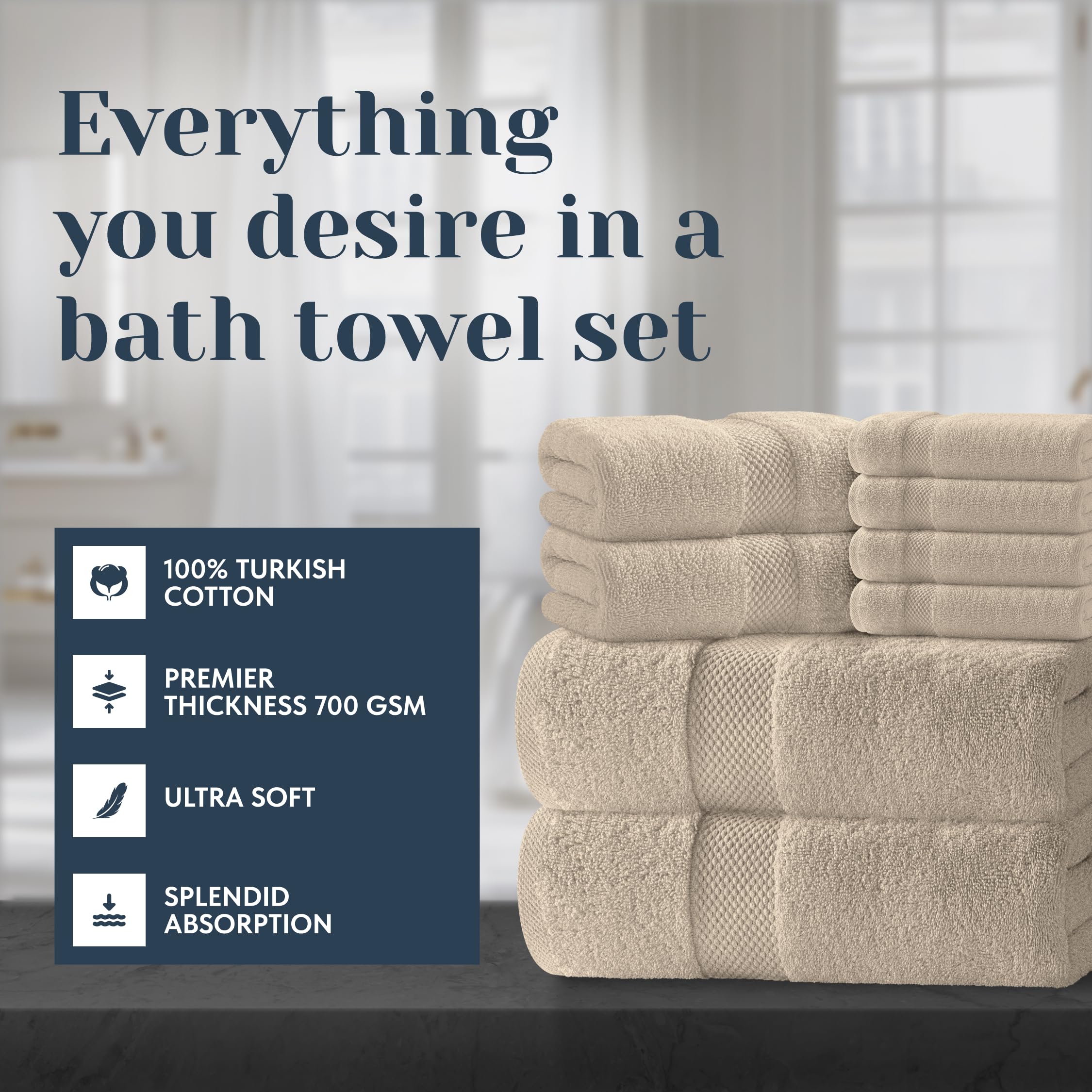 White Classic gros plan sur la texture coton montrant douceur et absorption