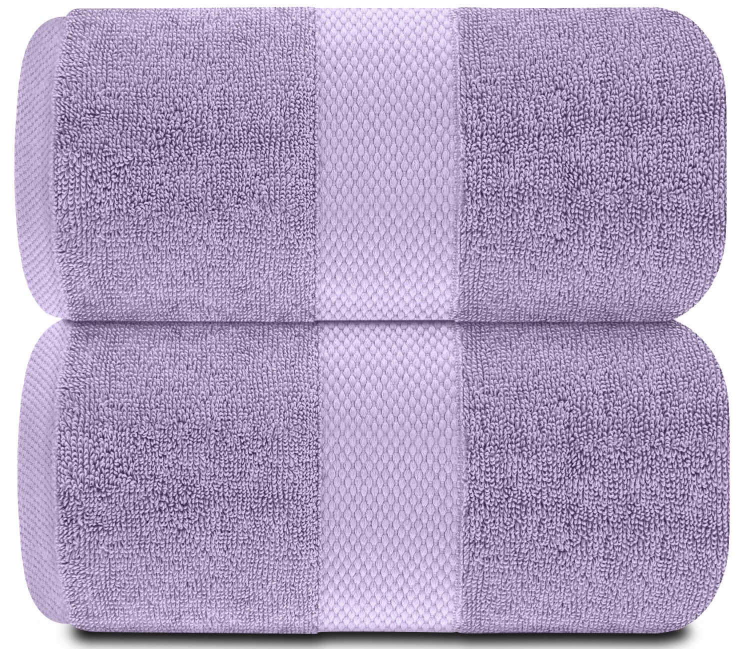 White Classic gros plan tissu 650 GSM révélant texture moelleuse et absorption