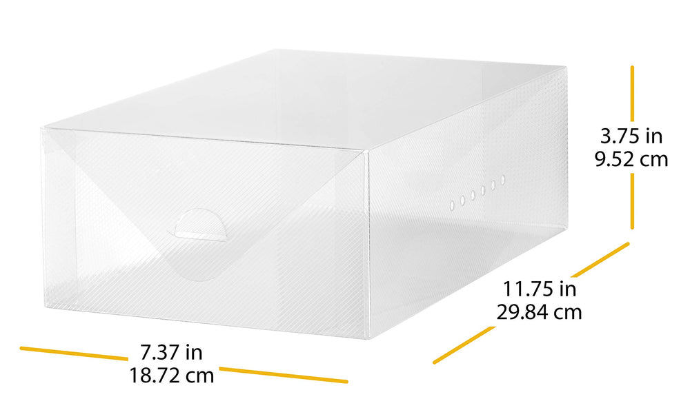 Whitmor piles de boîtes empilables économisent de l'espace