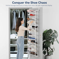 Whitmor détail du dos en maille empêchant la chute des chaussures