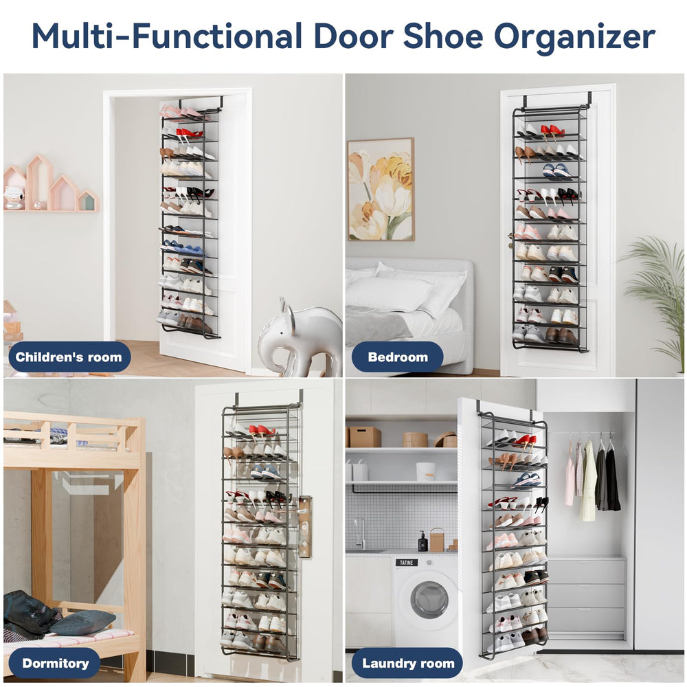 Whitmor étagères utilisées pour accessoires montrant polyvalence de rangement