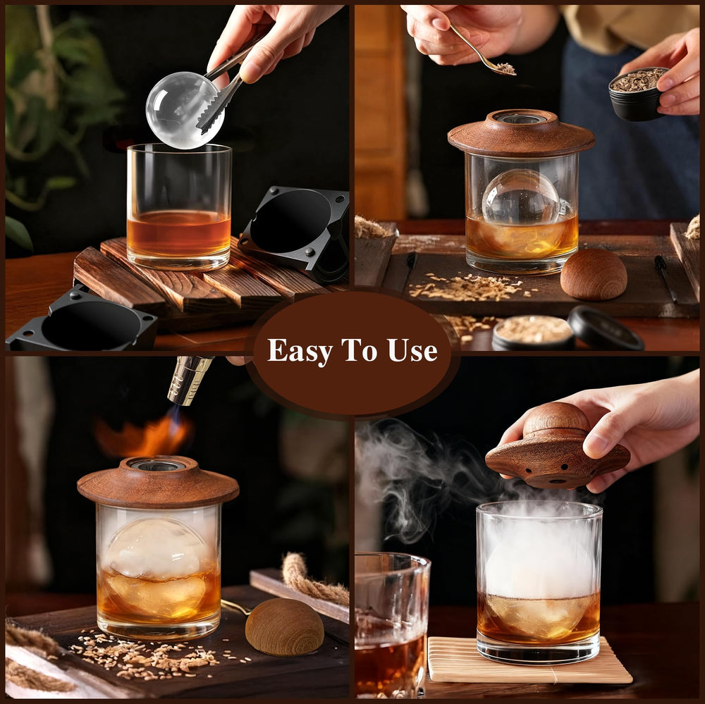 WIBIMEN verres Old Fashioned élégants améliorant la présentation du cocktail
