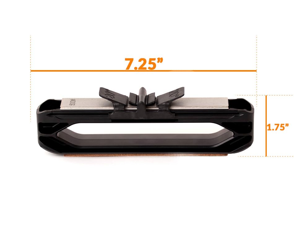 Wicked Edge comparaison taille montrant compacité et transport facile