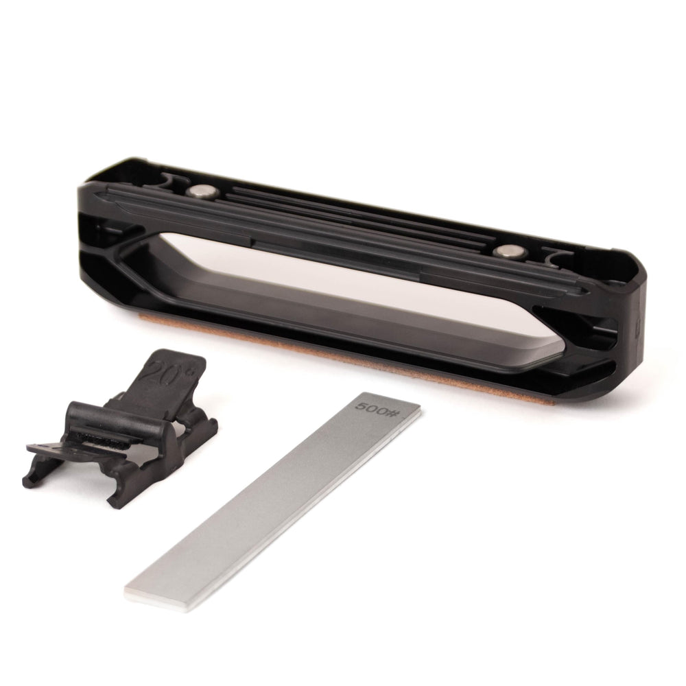 Wicked Edge emballage du kit complet prêt à être emporté et rangé