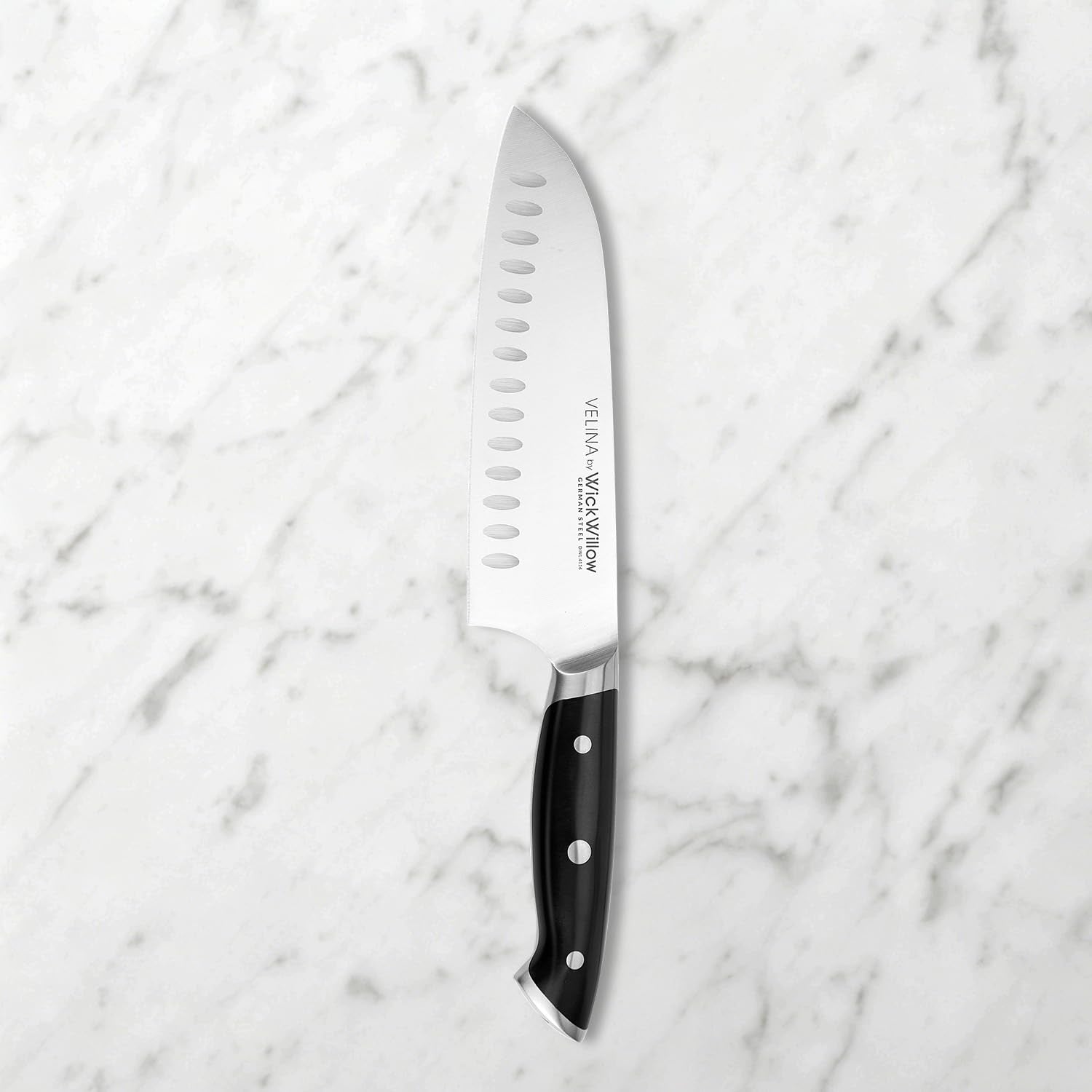 Détail de la lame WICKWILLOW montrant les alvéoles, meilleure séparation des aliments