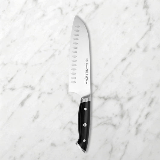 Détail de la lame WICKWILLOW montrant les alvéoles, meilleure séparation des aliments