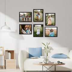 WIFTREY ensemble de 18 cadres 8x10 alignés pour mur homogène