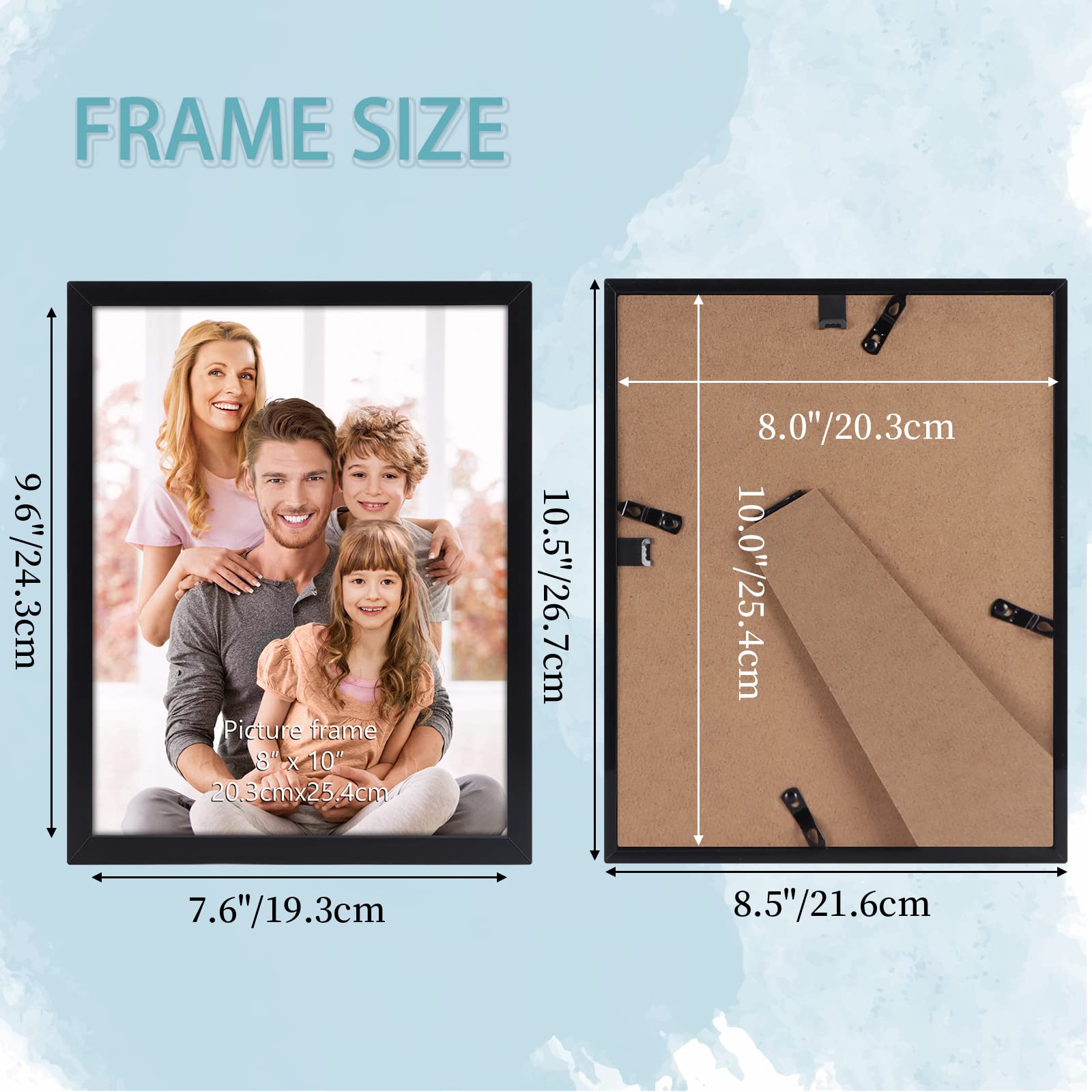 WIFTREY plexiglas en gros plan protégeant l'image et sécurisant