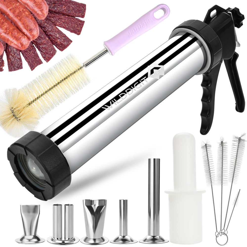 WILDDIGIT vue face du pistolet à jerky montrant solidité et finition