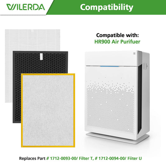 WILERDA gros plan du filtre HEPA H13 montrant la texture, performance fiable