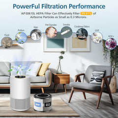 WILERDA installation du filtre dans un purificateur MOOKA, facilite le remplacement rapide