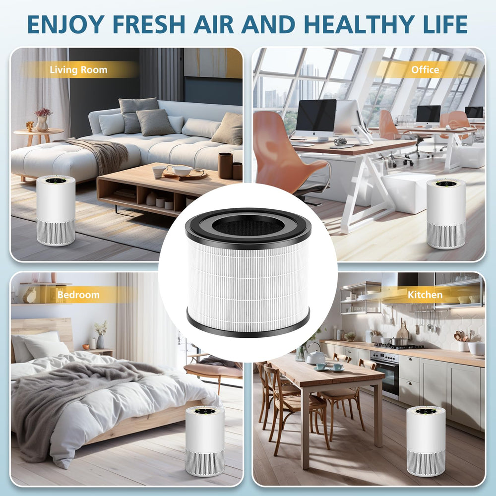 WILERDA purificateur dans salon moderne illustrant air plus neutre et environnement sain