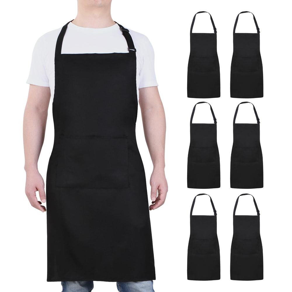 Will Well tablier face avant noir montrant couverture et style professionnel