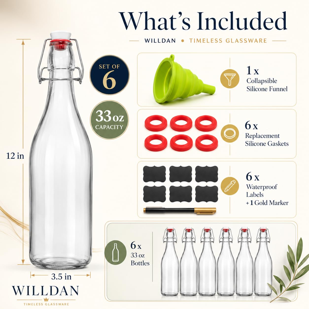 WILLDAN remplissage avec entonnoir facilitant versement propre