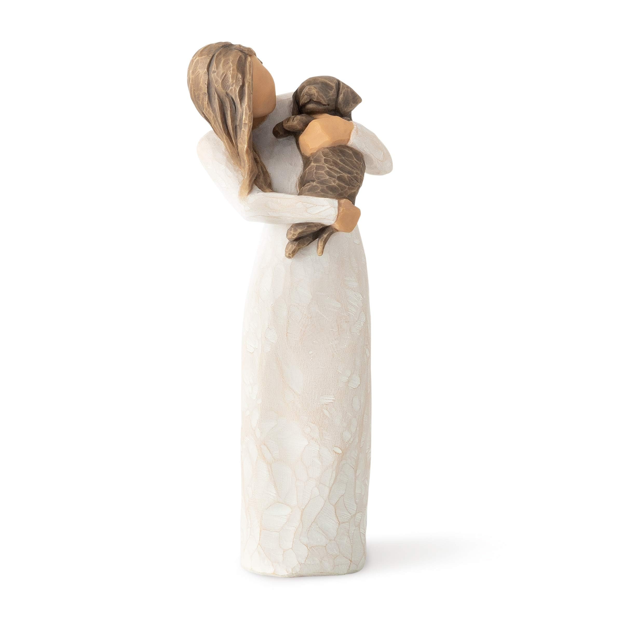 Willow Tree figurine de face montrant tendresse et design prêt-à-offrir