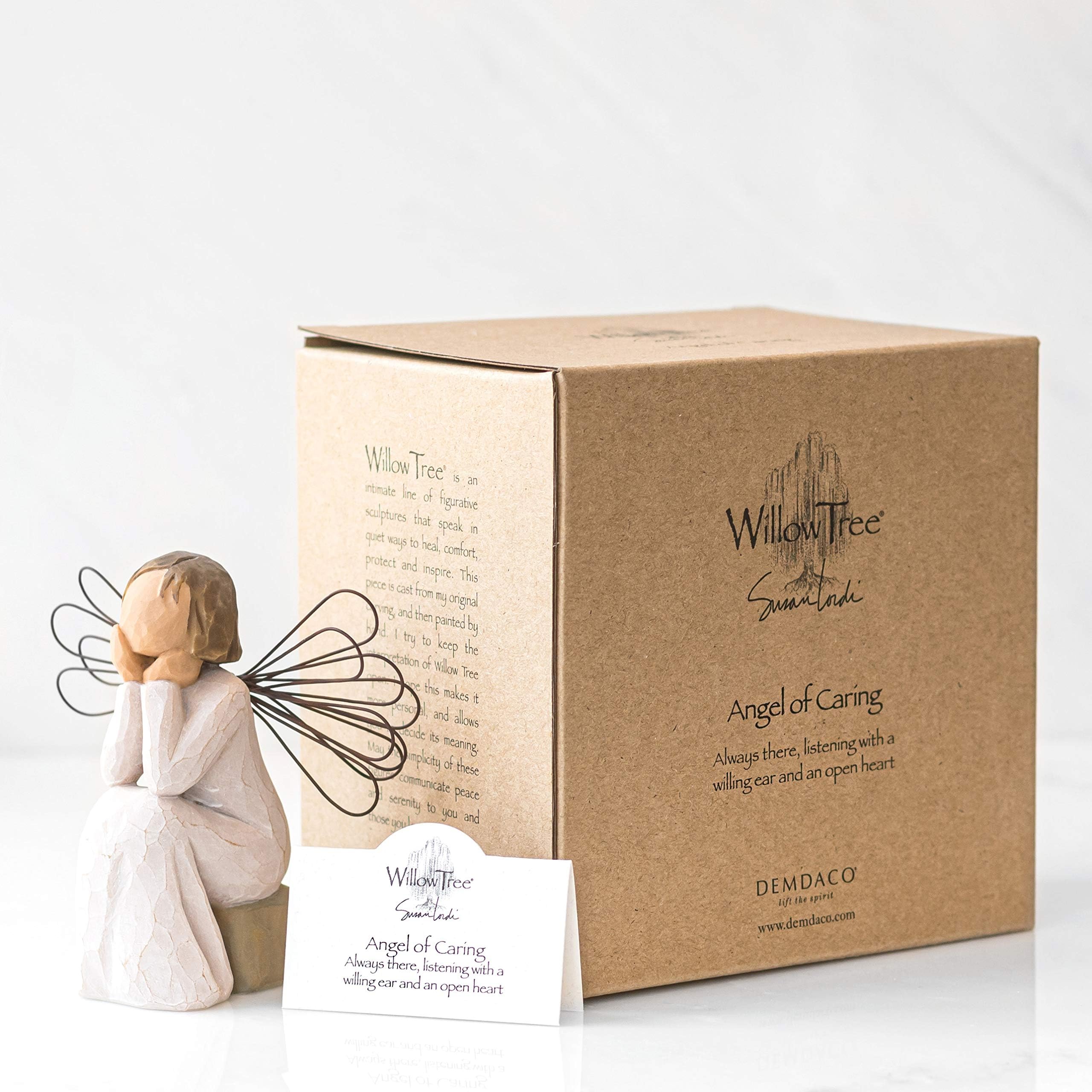 Willow Tree coffret et carte prêts à offrir pour gratitude